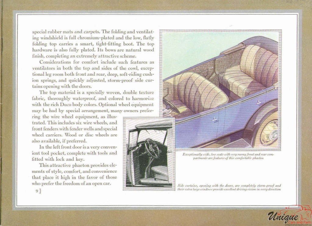 1930 Buick Prestige Brochure Page 13